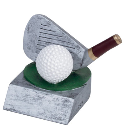 Golf Color Tek Resin Figures